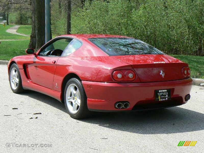 1995 456 GT - Barchetta Red (Dark Red) / Beige (Tan) photo #2