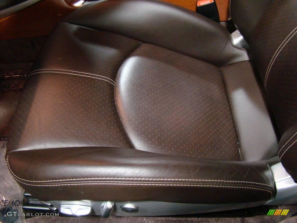 2008 911 Turbo Cabriolet - Macadamia Metallic / Cocoa Brown photo #11