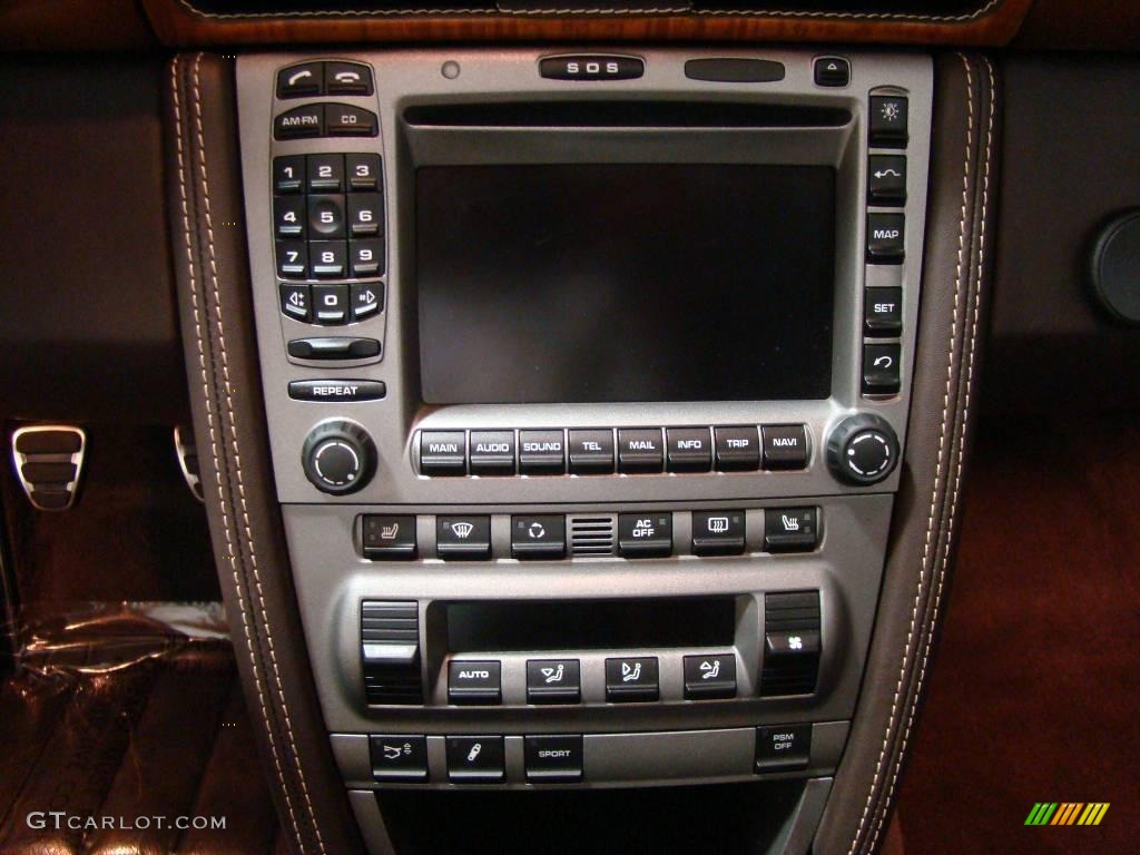 2008 911 Turbo Cabriolet - Macadamia Metallic / Cocoa Brown photo #14