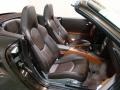 Cocoa Brown 2008 Porsche 911 Turbo Cabriolet Interior Color