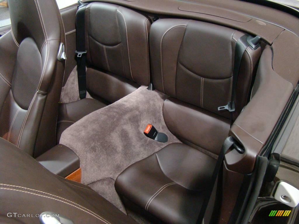 2008 911 Turbo Cabriolet - Macadamia Metallic / Cocoa Brown photo #20