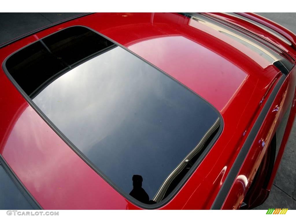 2003 Accord EX V6 Coupe - San Marino Red / Ivory photo #25