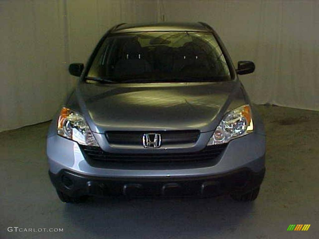 2007 CR-V LX - Glacier Blue Metallic / Gray photo #2