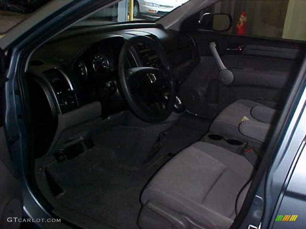 2007 CR-V LX - Glacier Blue Metallic / Gray photo #9