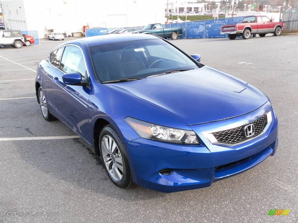 2010 Accord LX-S Coupe - Belize Blue Pearl / Black photo #5