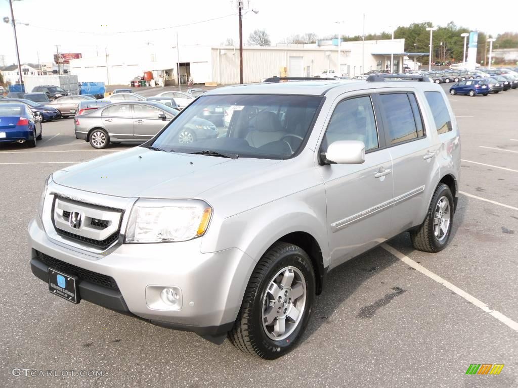 2010 Pilot Touring - Alabaster Silver Metallic / Gray photo #1