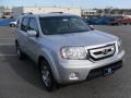 2010 Alabaster Silver Metallic Honda Pilot Touring  photo #5