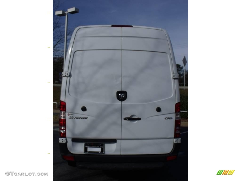 2008 Sprinter Van 2500 High Roof 170 Cargo - Arctic White / Gray photo #4