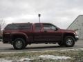 2008 Sonoma Red Metallic GMC Canyon SLE Crew Cab 4x4  photo #4