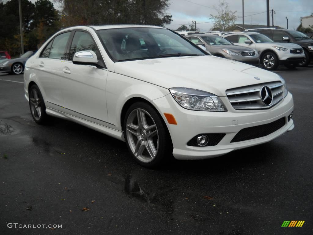 Arctic White Mercedes-Benz C