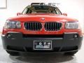 2005 Flamenco Red Metallic BMW X3 3.0i  photo #2