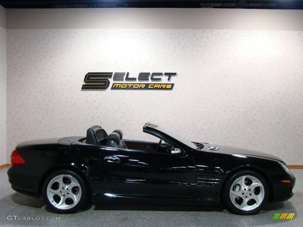 2005 SL 500 Roadster - Black / Charcoal photo #5