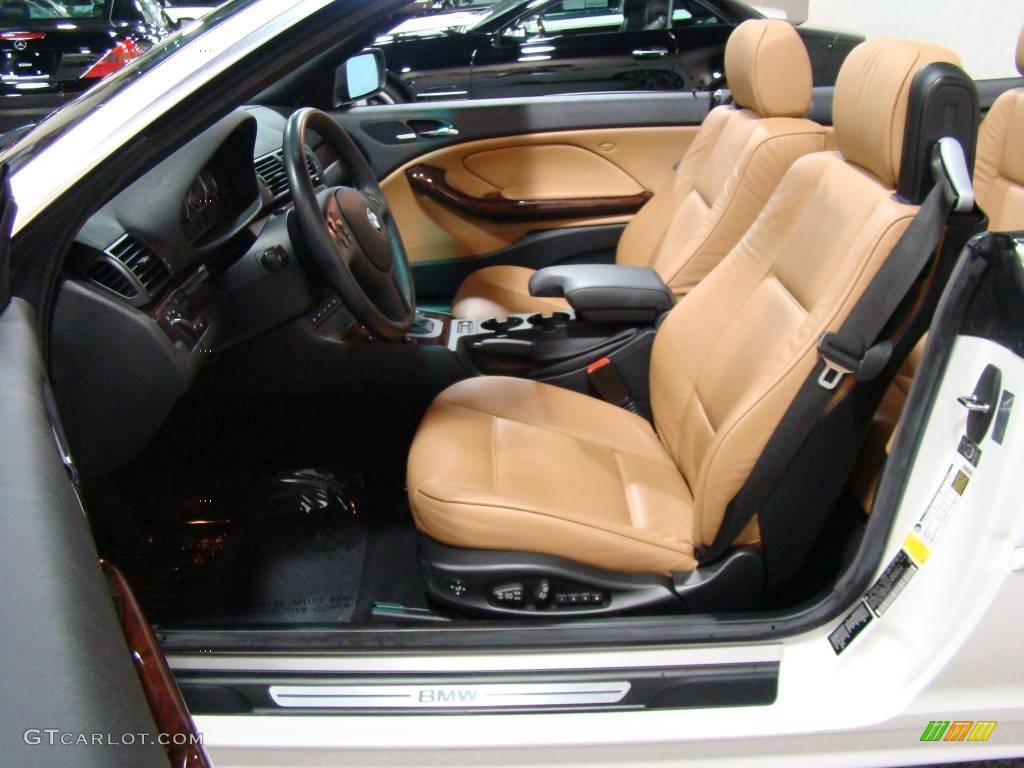 2006 3 Series 330i Convertible - Alpine White / Sand photo #8