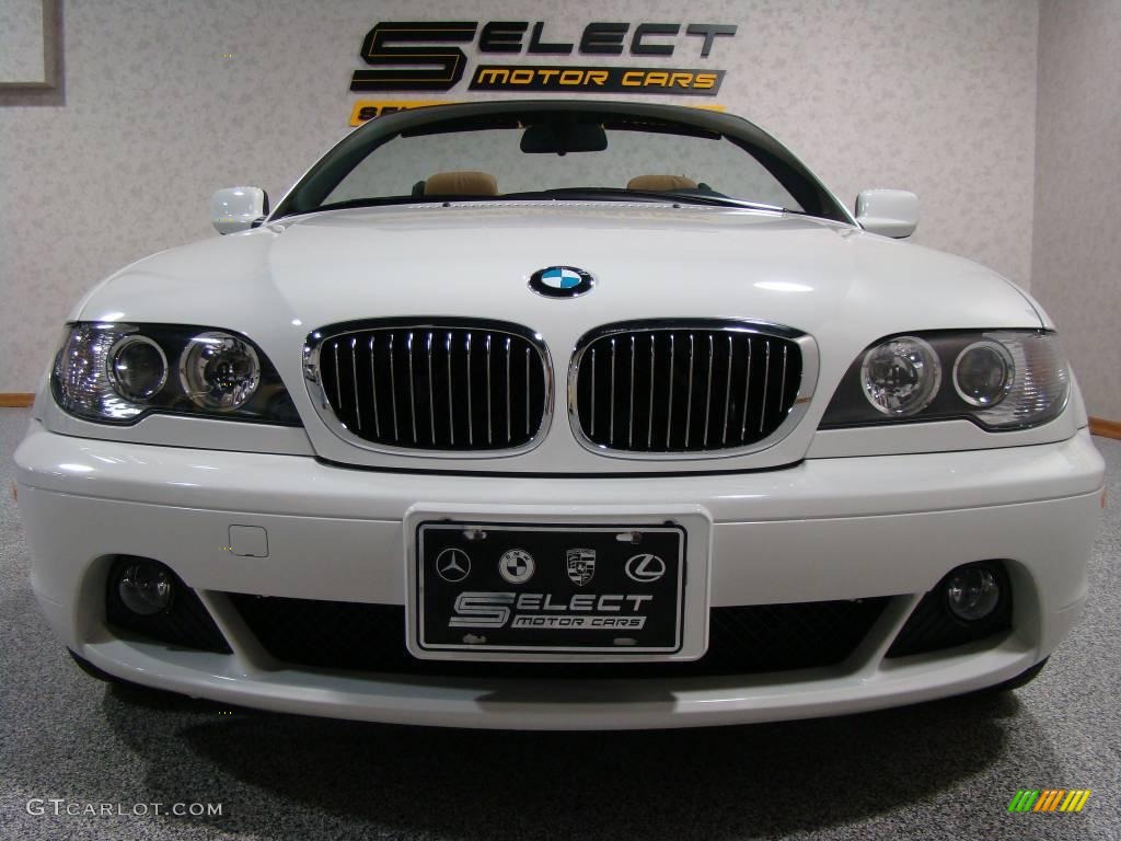 2006 3 Series 330i Convertible - Alpine White / Sand photo #2