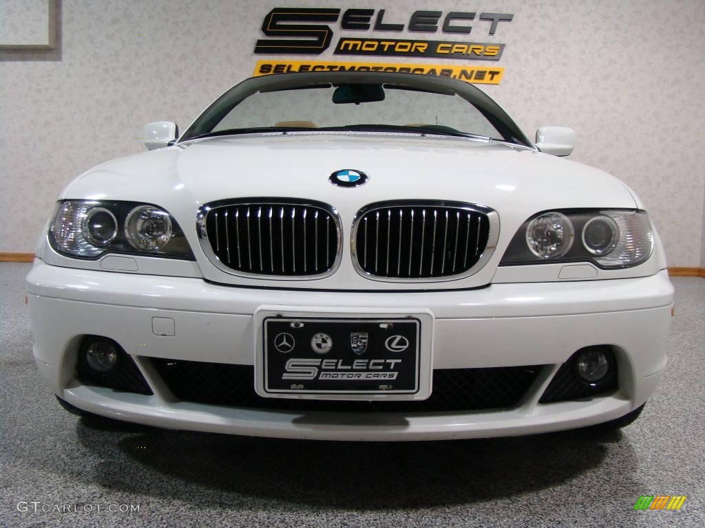 2006 3 Series 330i Convertible - Alpine White / Sand photo #2