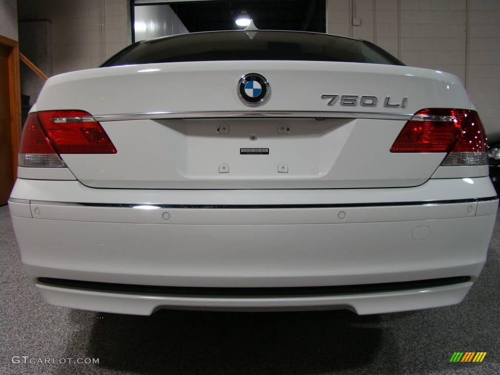 2006 7 Series 750Li Sedan - Alpine White / Black/Black photo #5