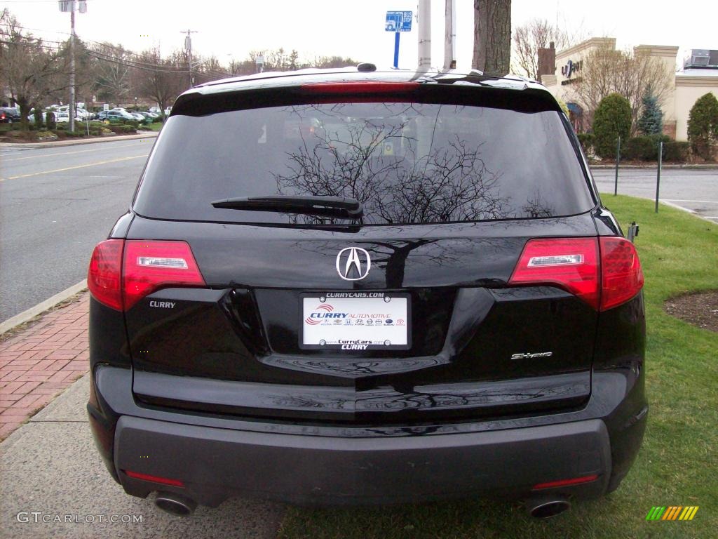 2007 MDX Sport - Formal Black Pearl / Ebony photo #6