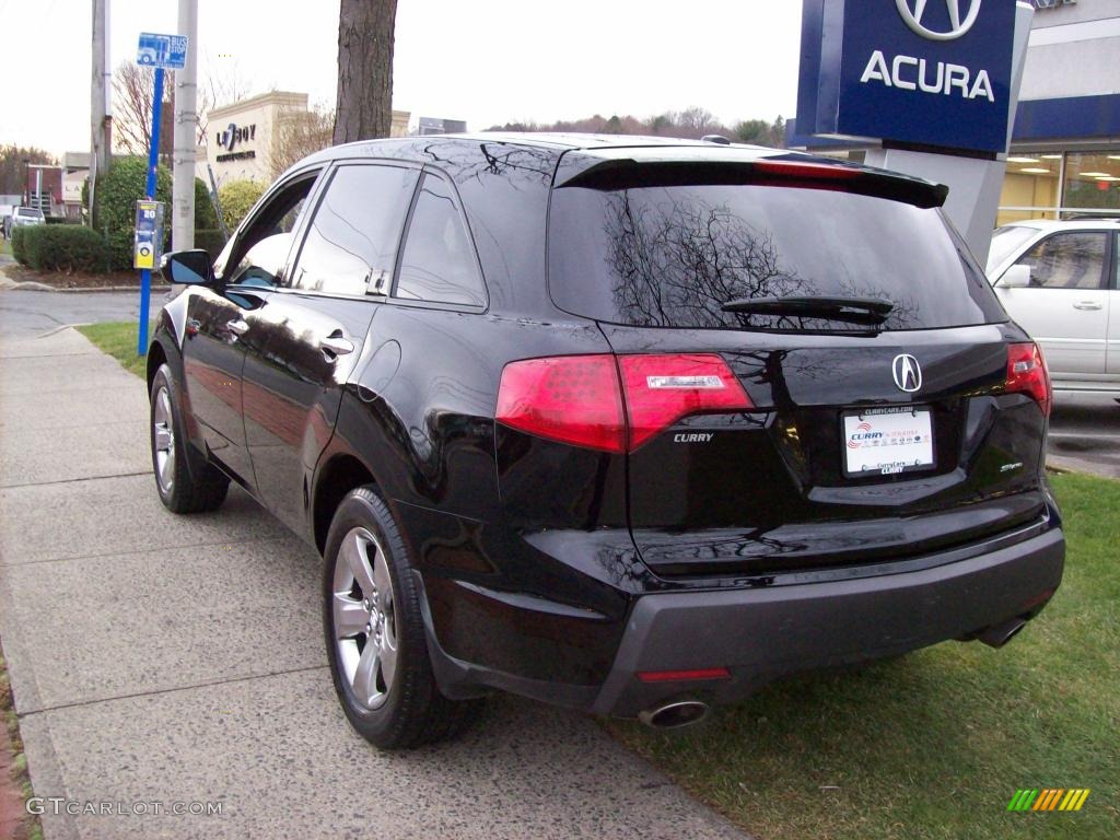 2007 MDX Sport - Formal Black Pearl / Ebony photo #7