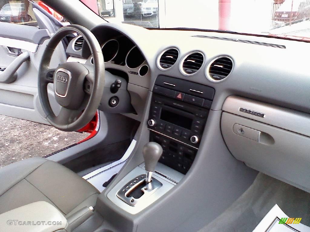 2007 A4 2.0T quattro Cabriolet - Brilliant Red / Platinum photo #12