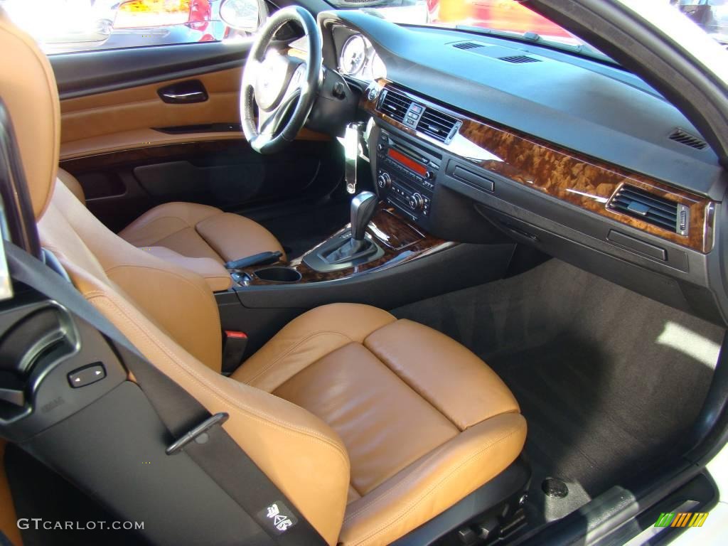 2007 3 Series 335i Convertible - Alpine White / Saddle Brown/Black photo #14