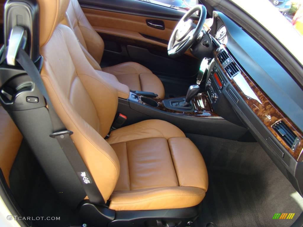 2007 3 Series 335i Convertible - Alpine White / Saddle Brown/Black photo #15
