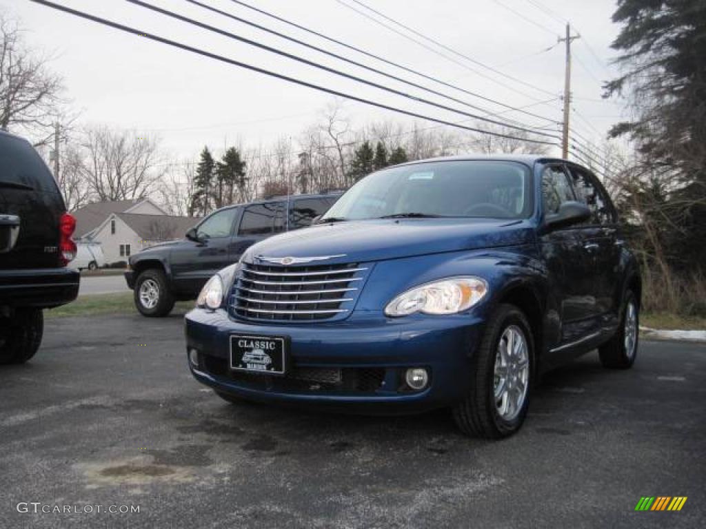 2010 PT Cruiser Classic - Deep Water Blue Pearl / Pastel Slate Gray photo #1