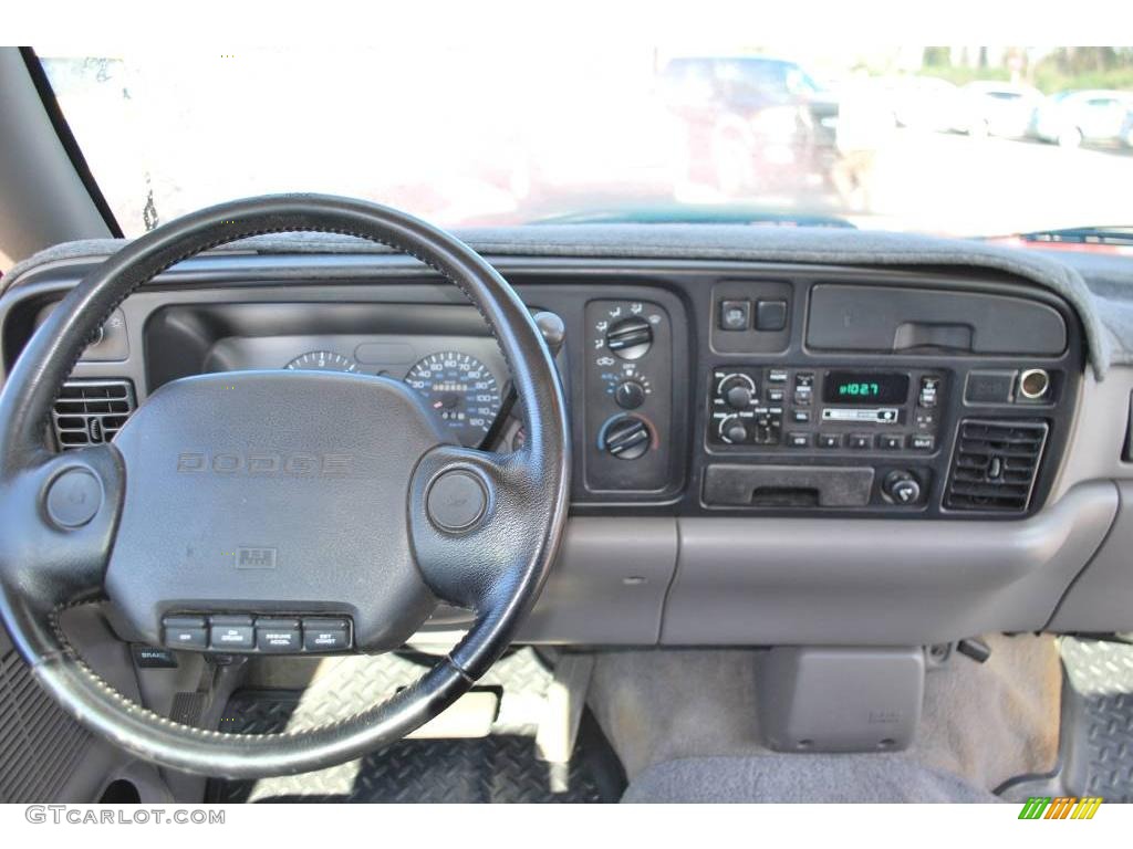 1994 Ram 1500 SLT Regular Cab - Poppy Red / Grey photo #17