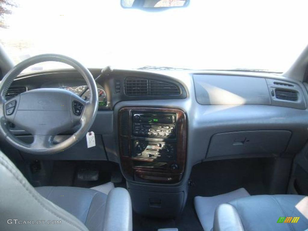 2000 Windstar SEL - Medium Royal Blue Metallic / Medium Graphite photo #14