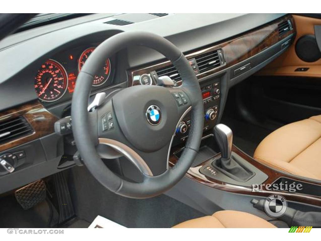 2009 3 Series 328xi Sport Wagon - Black Sapphire Metallic / Saddle Brown Dakota Leather photo #16