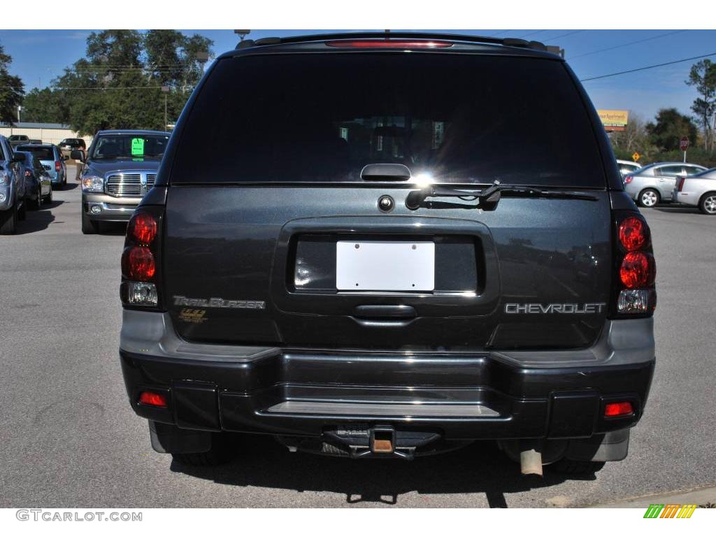 2004 TrailBlazer LS - Dark Gray Metallic / Dark Pewter photo #4