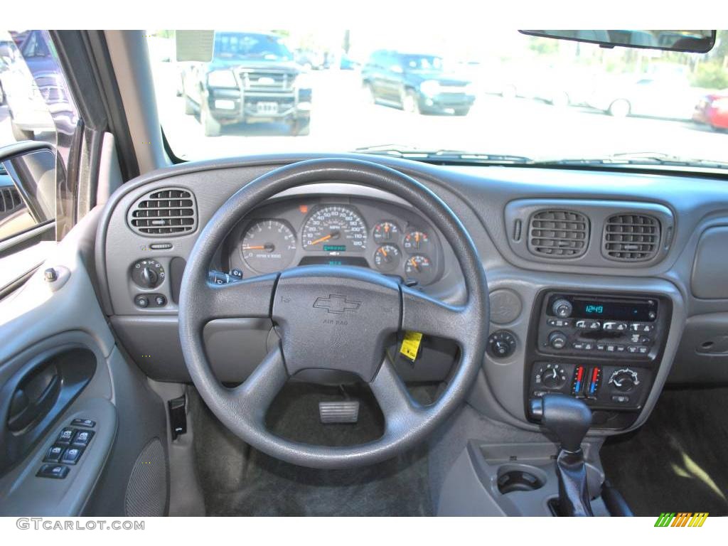 2004 TrailBlazer LS - Dark Gray Metallic / Dark Pewter photo #19