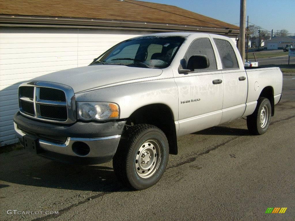 Bright Silver Metallic Dodge Ram 1500