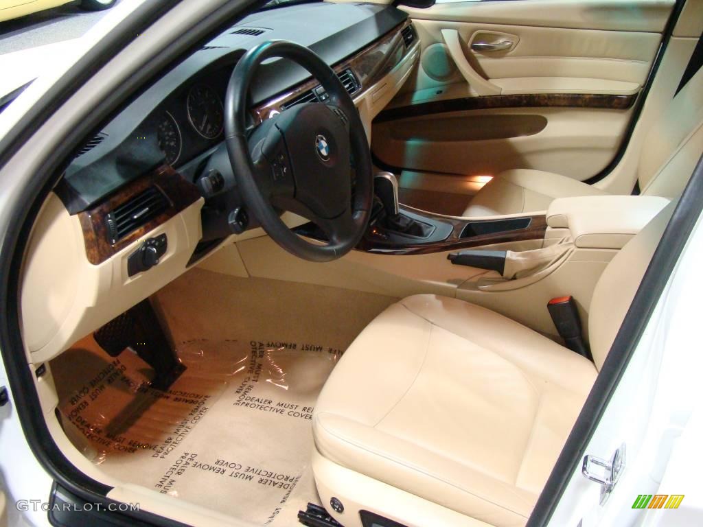 2006 3 Series 325xi Sedan - Alpine White / Beige photo #10