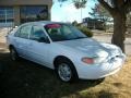 2001 Oxford White Ford Escort SE Sedan  photo #1