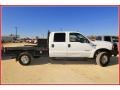 2001 Oxford White Ford F350 Super Duty XLT Crew Cab 4x4 Chassis  photo #6