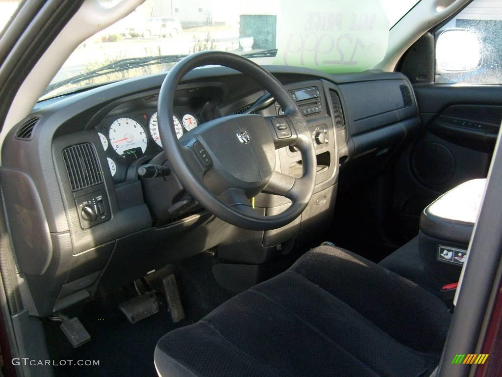 2004 Ram 1500 SLT Quad Cab 4x4 - Deep Molten Red Pearl / Dark Slate Gray photo #11