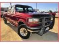1997 Toreador Red Metallic Ford F250 XLT Extended Cab 4x4  photo #8