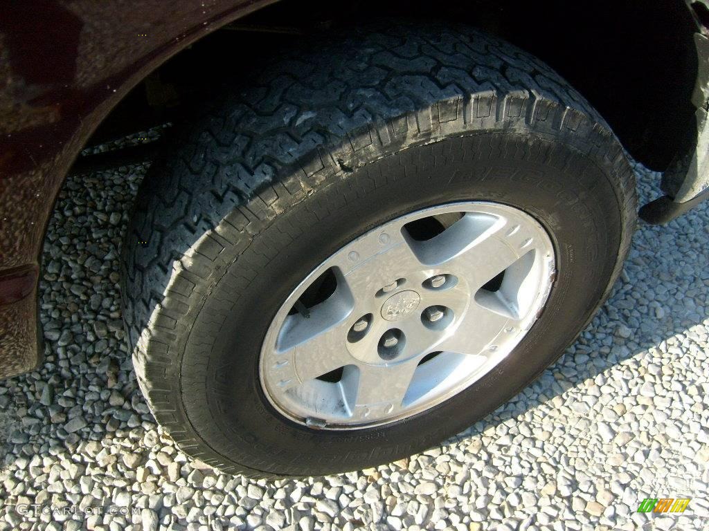 2004 Ram 1500 SLT Quad Cab 4x4 - Deep Molten Red Pearl / Dark Slate Gray photo #21