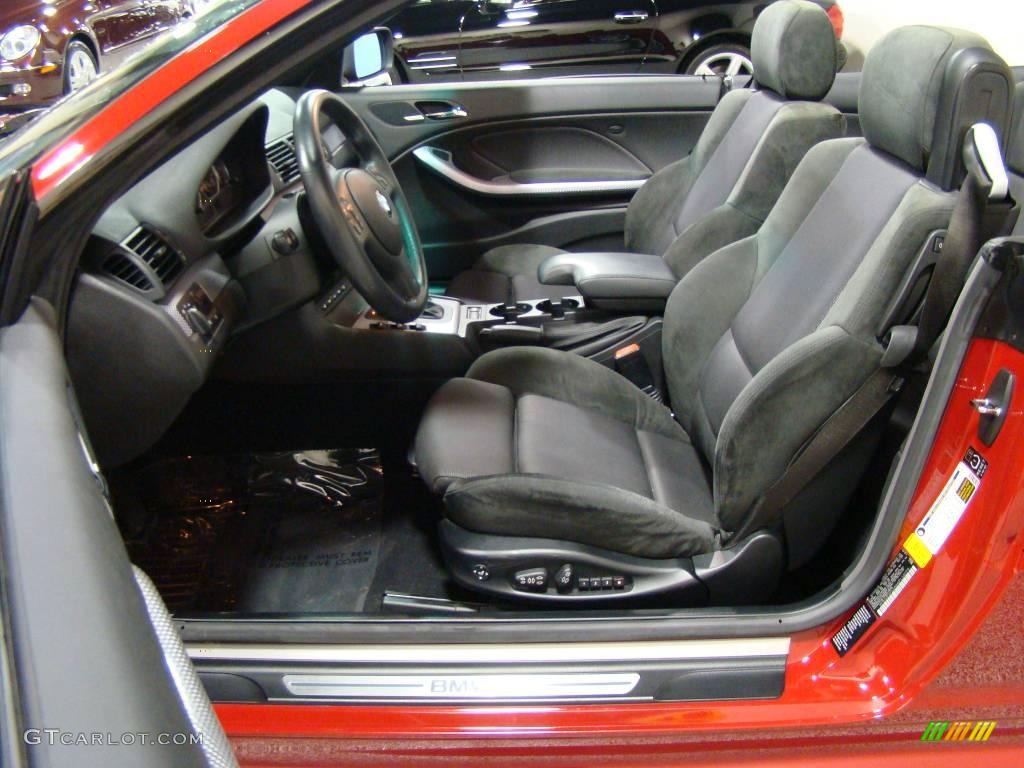 2006 3 Series 330i Convertible - Electric Red / Black photo #8