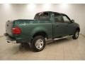 2001 Dark Highland Green Metallic Ford F150 XLT SuperCrew 4x4  photo #7