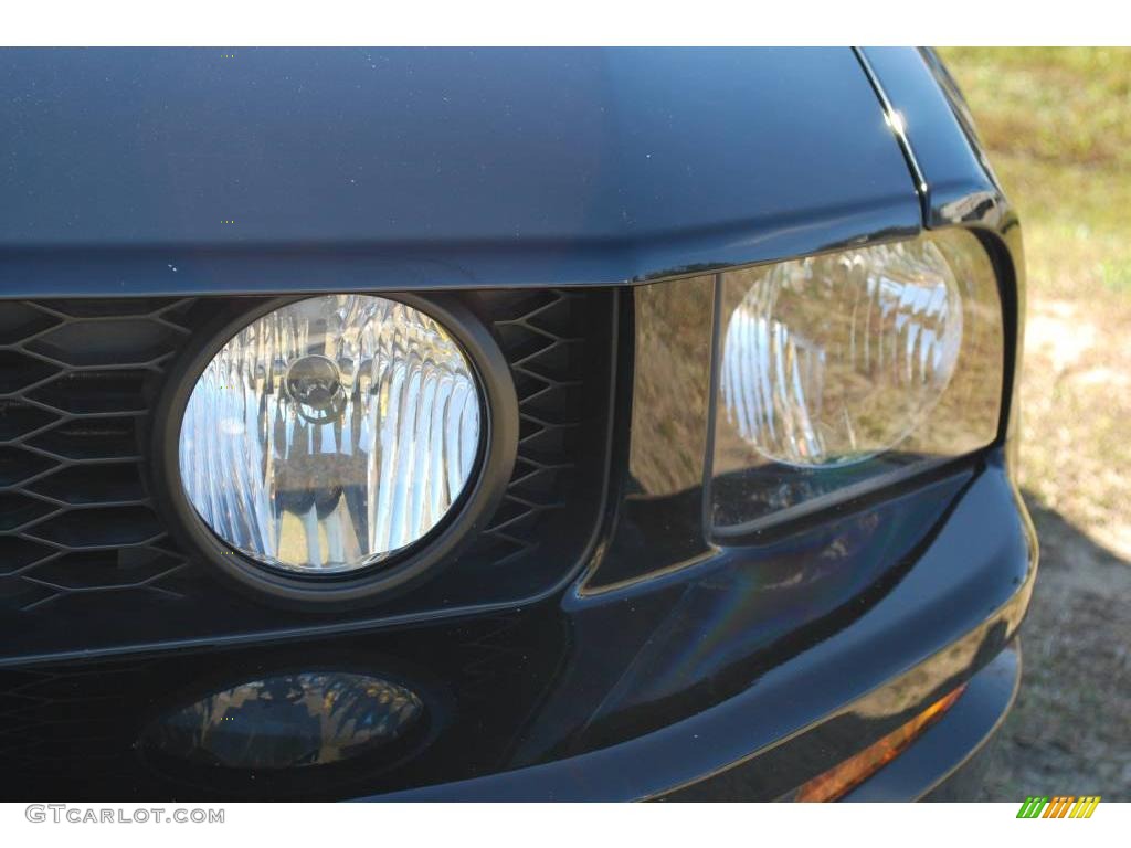 2005 Mustang GT Premium Convertible - Black / Dark Charcoal photo #9