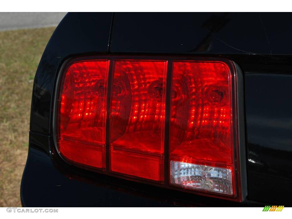 2005 Mustang GT Premium Convertible - Black / Dark Charcoal photo #10