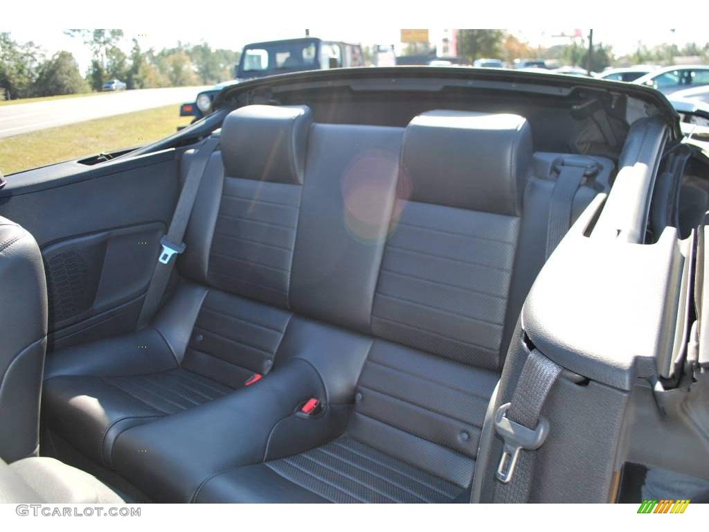 2005 Mustang GT Premium Convertible - Black / Dark Charcoal photo #29