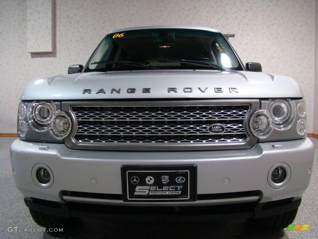 2006 Range Rover Supercharged - Zambezi Silver Metallic / Jet Black/Jet photo #2