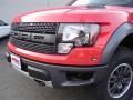 2010 Molten Orange Tri Coat Ford F150 SVT Raptor SuperCab 4x4  photo #9