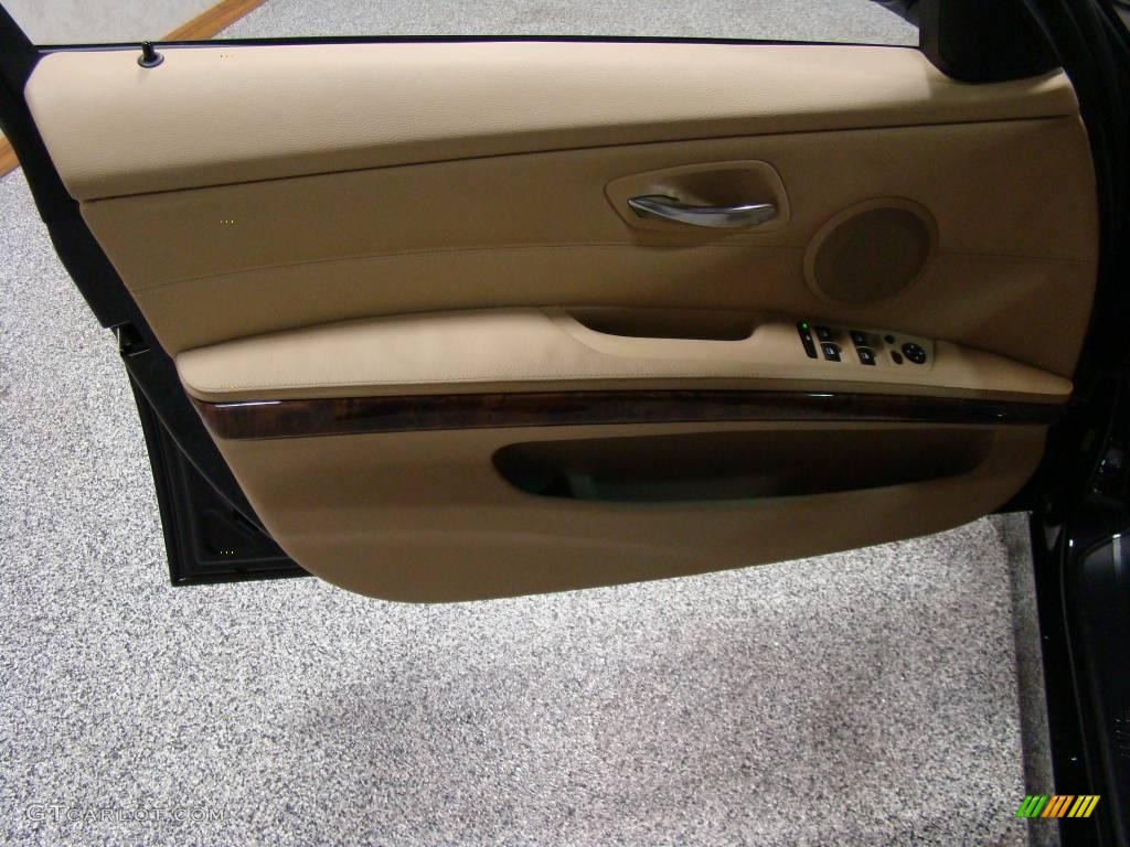2006 3 Series 325xi Sedan - Jet Black / Beige photo #7