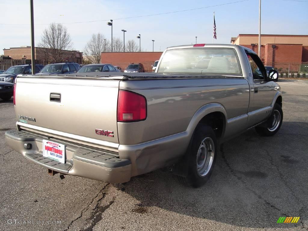 1998 Sonoma SL Regular Cab - Pewter Metallic / Graphite photo #5