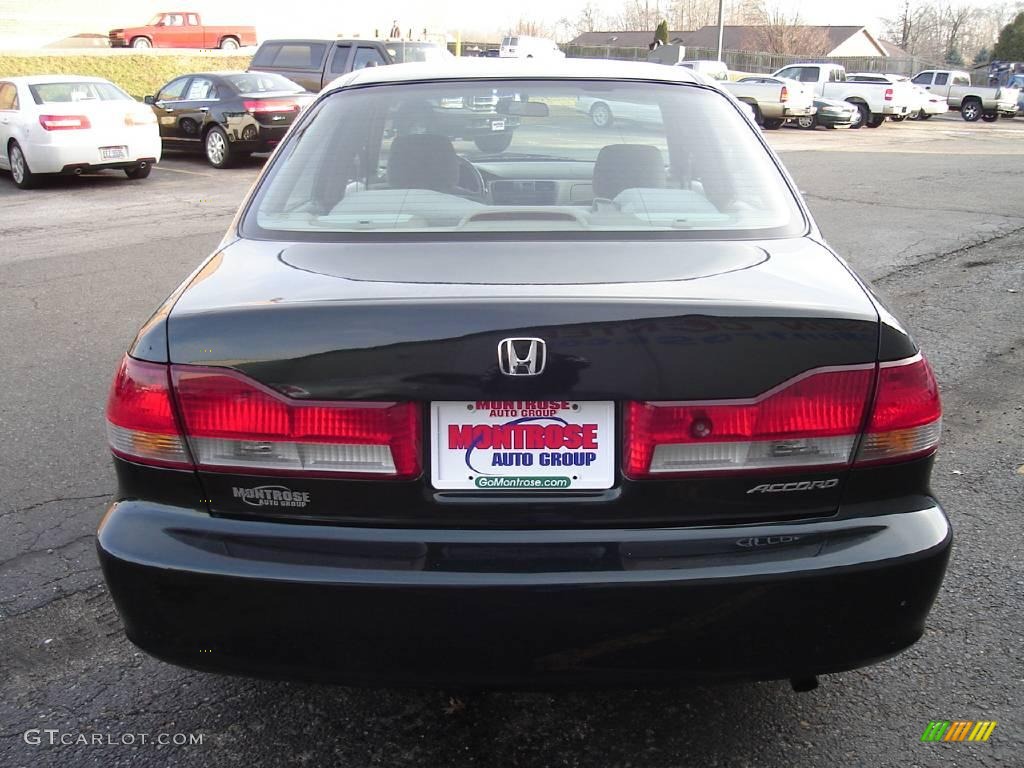 2001 Accord Value Package Sedan - Dark Emerald Pearl / Ivory photo #4