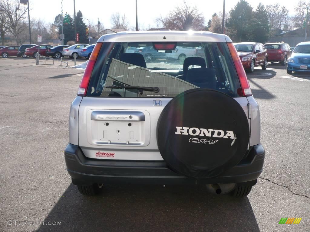 2001 CR-V EX 4WD - Satin Silver Metallic / Dark Gray photo #4