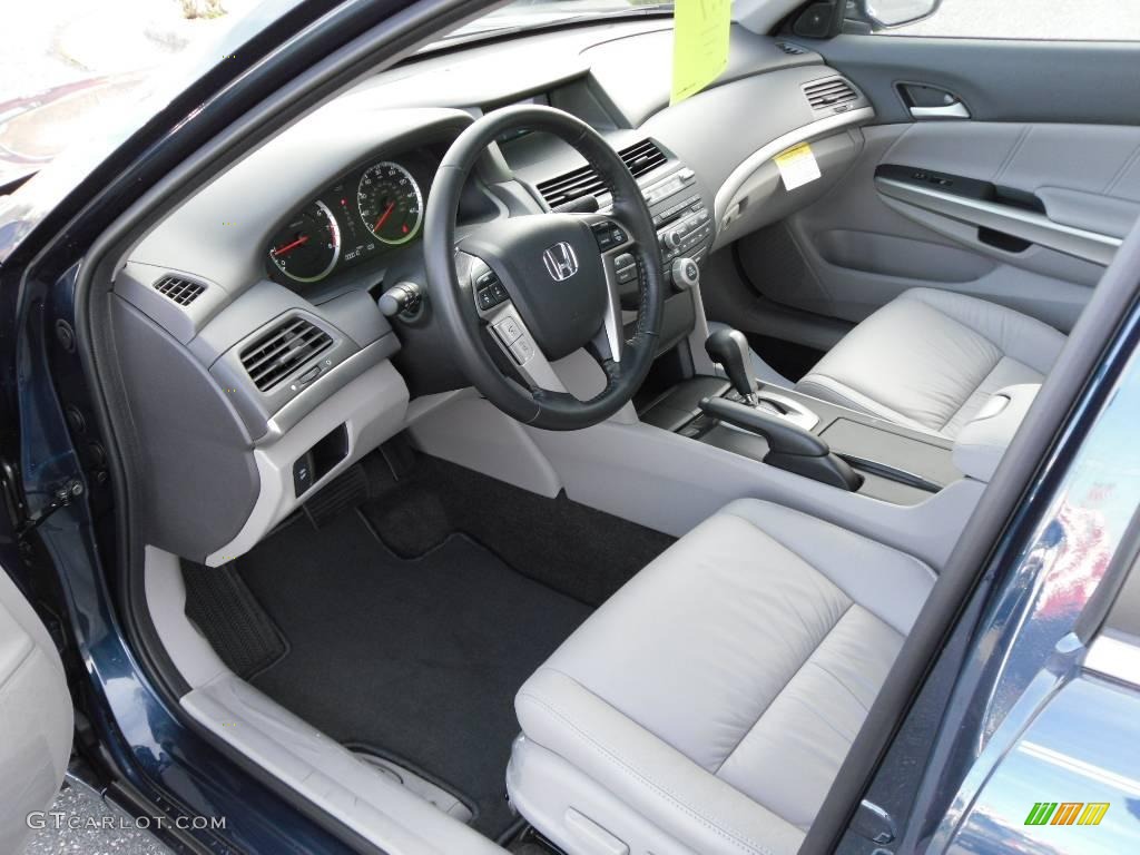 Gray Interior 2010 Honda Accord EX-L V6 Sedan Photo #23592567